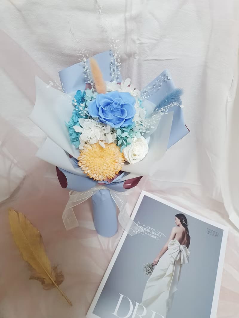 永生花花束設計