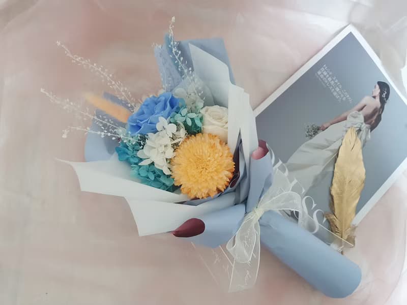 永生花花束設計