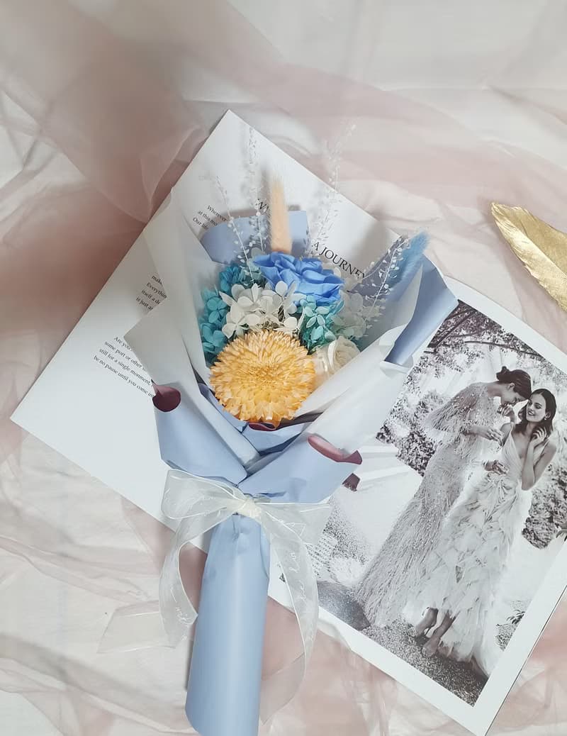 永生花花束設計