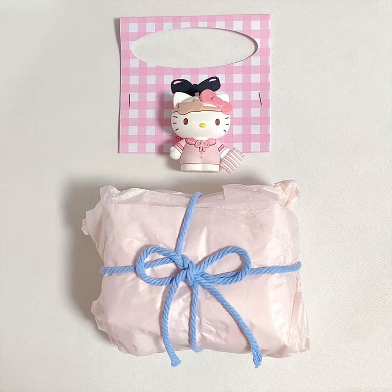 Sweetstore Supply原創蝴蝶結刺繡化妝包便攜收納包