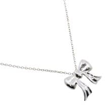 【日本直送】ティファニー TIFFANY&Co. リボン ネックレス シルバー925 リボン 約2.8g レディース【中古】
