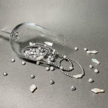 【人魚之淚】手鍊 | 淡水珍珠 / 捷克珠 | 可訂製手圍