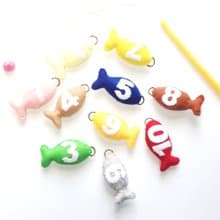 フェルト　お魚釣りセット　数字　知育おもちゃ　子ども