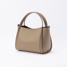 朵朵手提肩背包 - 駝色