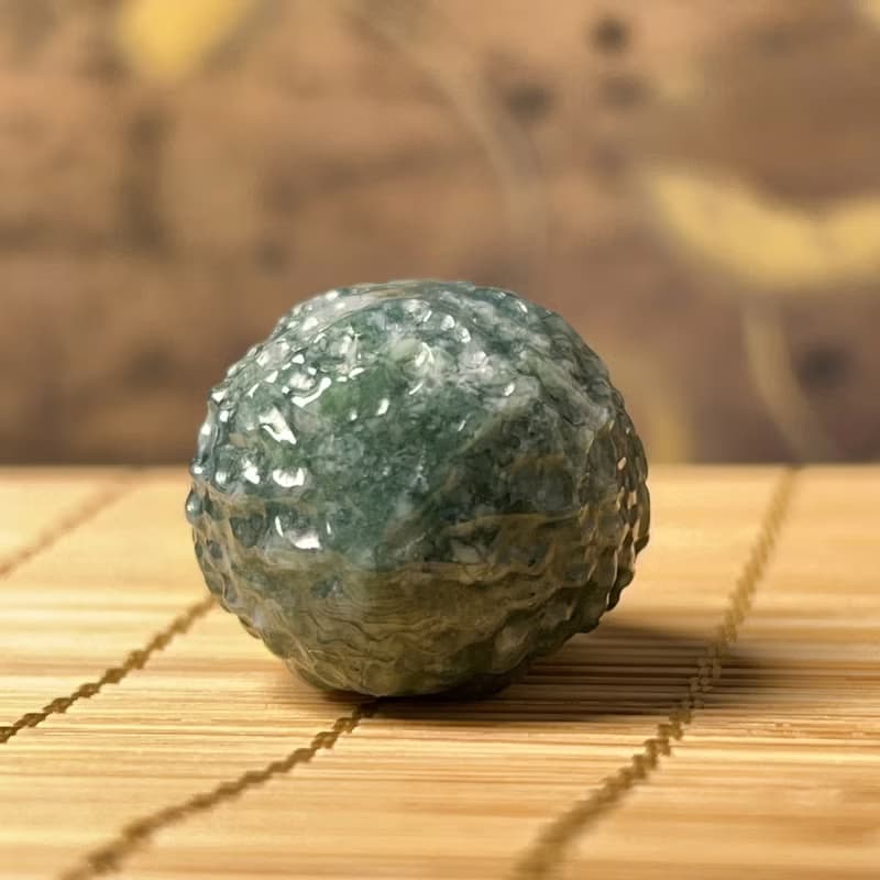 飄花翡翠刺蝟 | 天然A貨翡翠 | 送禮