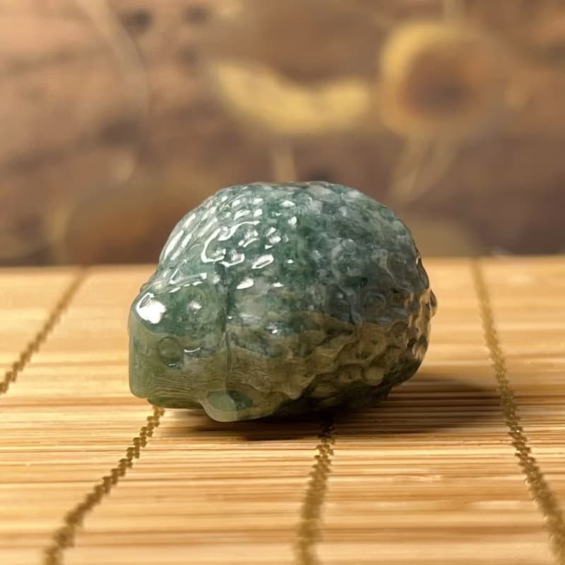 飄花翡翠刺蝟 | 天然A貨翡翠 | 送禮