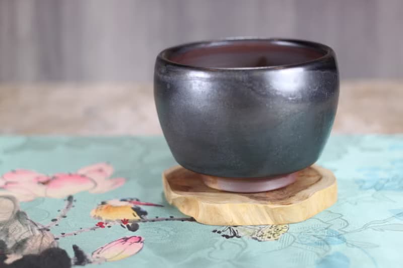 【送禮好物】天目釉 柴燒手作茶碗 名家葉敏祥手作 250ml