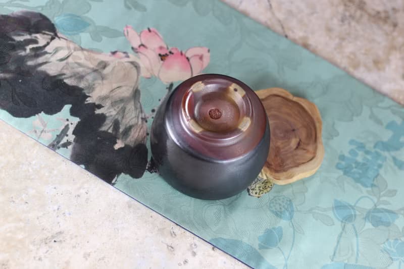 【送禮好物】天目釉 柴燒手作茶碗 名家葉敏祥手作 250ml