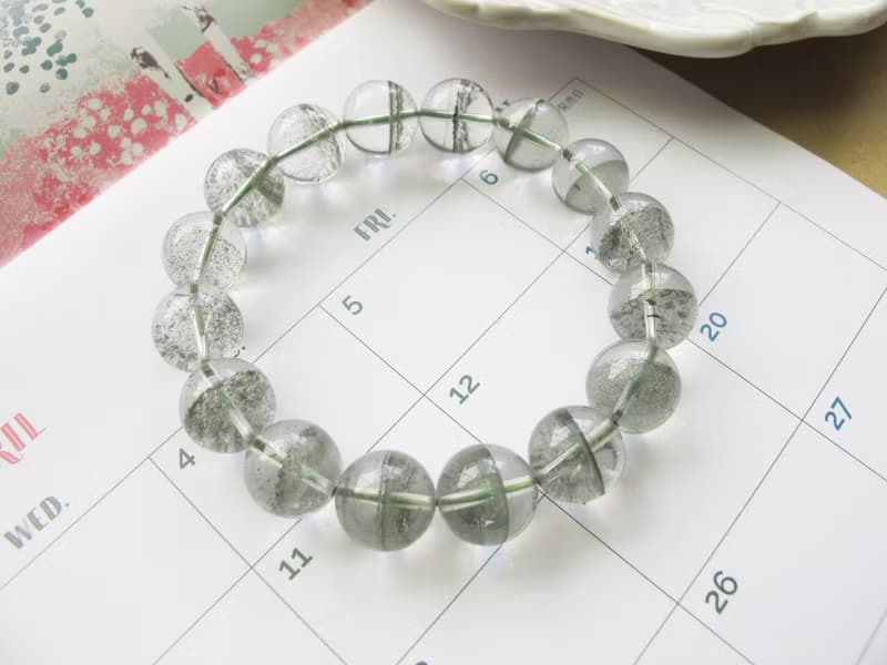 綠幽靈12.5mm【悠綠】招財 事業 業務 超強業績(原件寄出)