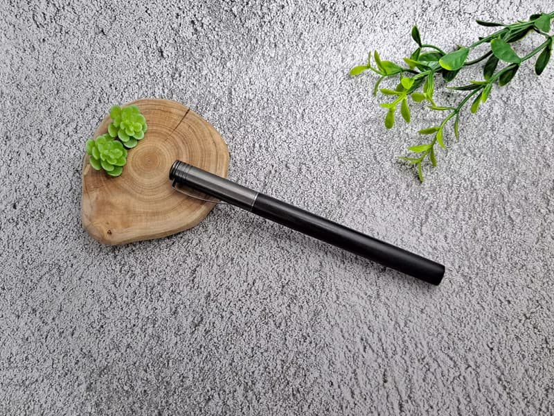 黑檀木原木 手工筆 封端 鋼筆
