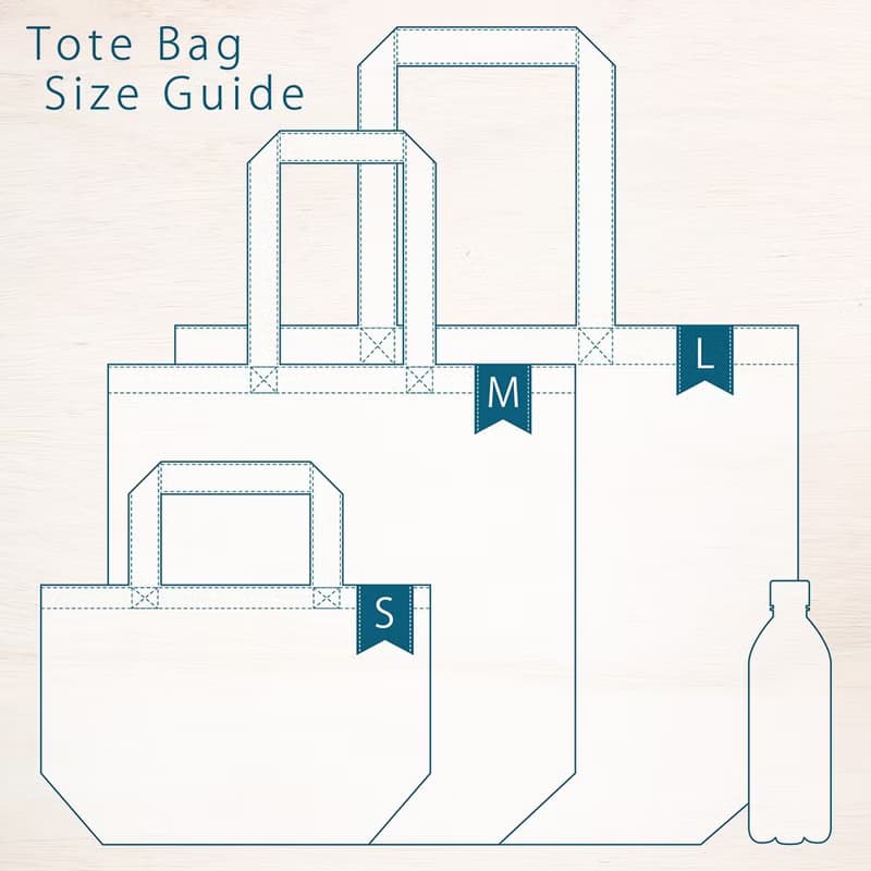 いっしょにおさんぽ。A4サイズ収納可。トートバッグ 青色の花束 TB-470