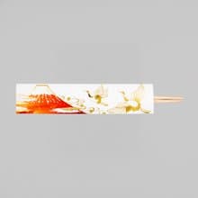 餐具 祝箸 赤富士雙鶴 2雙入