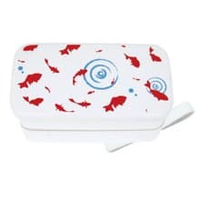 Goldfish Rectangular 2-Tier Lunchbox Container Box Lunch Food Made In Japan