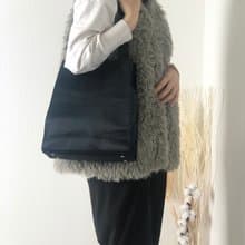 【 日本直送　名牌中古包 】Yves Saint Laurent イヴ・サンローラン ナイロン ハンドバッグ ネイビー vintage syhg5u