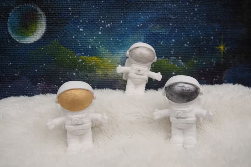 太空人月球擴香套裝 滴膠底座選擇區-宇宙主題造型擴香石
