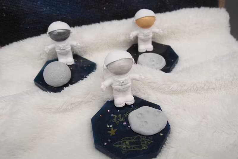 太空人月球擴香套裝 滴膠底座選擇區-宇宙主題造型擴香石