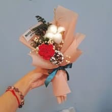 聖誕花束 企業贈禮 企業訂購  生日禮物 情人節 乾燥花 永生花