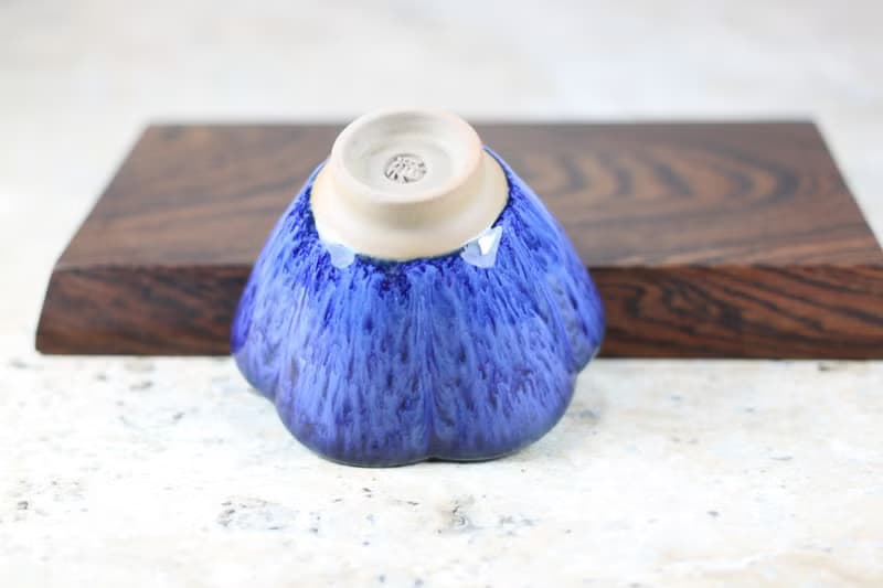 【送禮好物】湛海 天目釉 花瓣茶杯 茶碗 鶯歌名家葉敏祥作品
