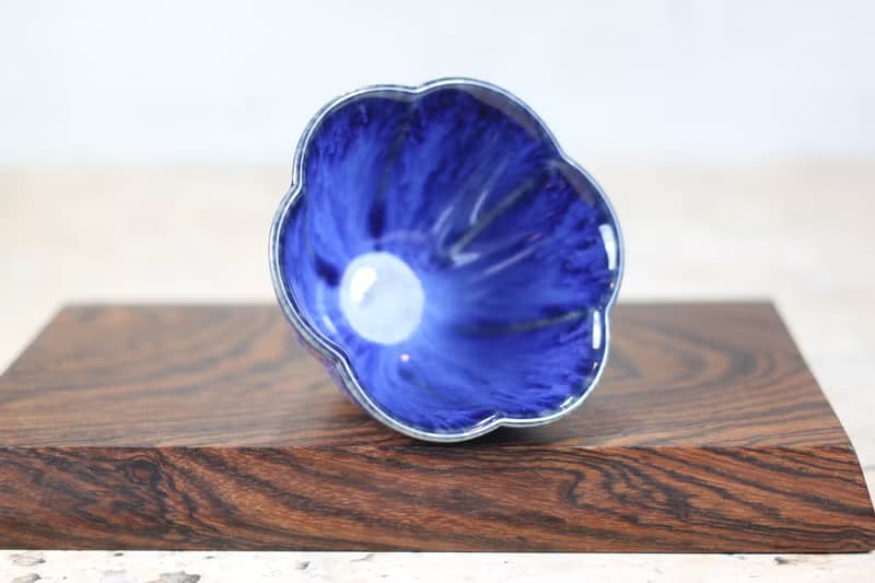 【送禮好物】湛海 天目釉 花瓣茶杯 茶碗 鶯歌名家葉敏祥作品