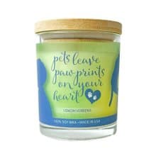 【美國PET HOUSE】室內除臭寵物香氛蠟燭-檸檬馬鞭草255g