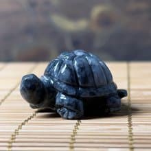 【吉祥‧長壽】烏雞翡翠烏龜 | 天然緬甸A貨翡翠 |  送禮