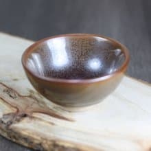 【送禮好物】金黃 天目釉 圓滿茶杯 鶯歌陶藝名家葉敏祥作品