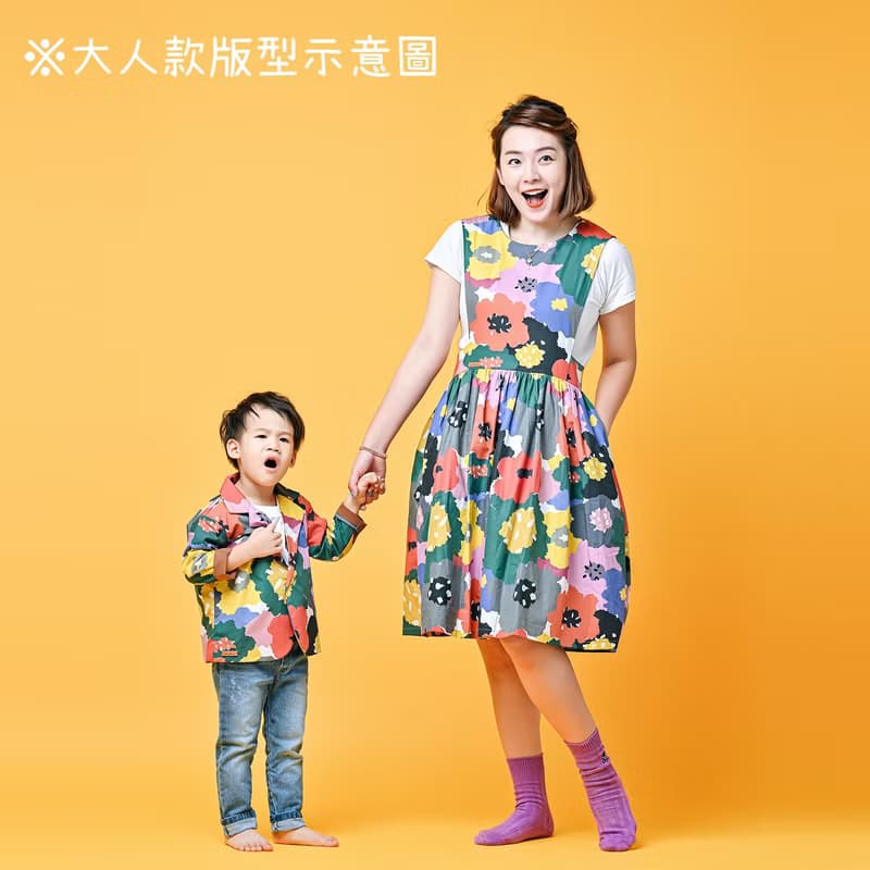 阮玲玉洋裝-黑色幽默 手工兒童訂製洋裝 LeShine【手作童裝系列】
