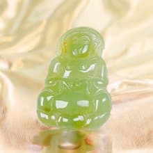 冰綠翡翠觀音菩薩項鍊 | 天然緬甸玉翡翠A貨 | 送禮