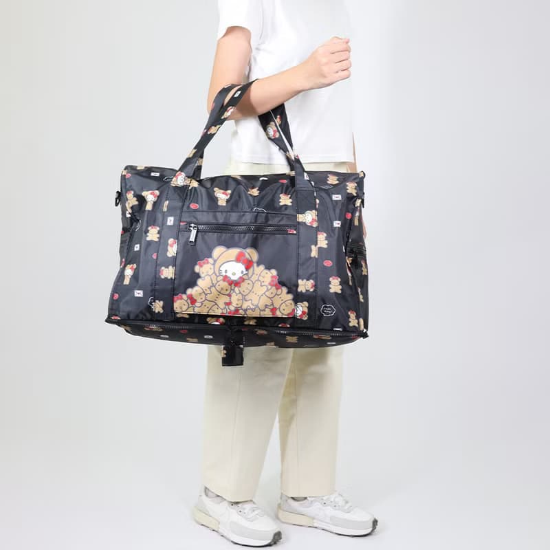 murmur 完美折疊旅袋 | hello kitty (小熊) | 收納行李袋