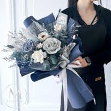 布里奇頓永生花束(贈送5ml香氛油)