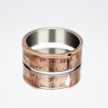 Czech Republic Coin Ring 10 Crowns 1993-2021 coin rings for men coin rings gift
