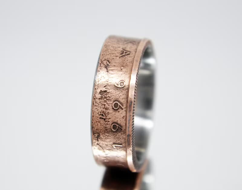 Czech Republic Coin Ring 10 Crowns 1993-2021 coin rings for men coin rings gift