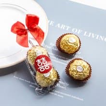 囍字金莎巧克力2入喜糖包 | 婚禮活動 祝福 桌上禮 二進
