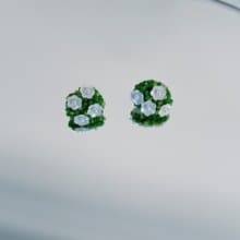 小樹花叢耳環(可改耳夾)