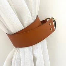 極簡皮革窗簾繫帶/喬遷禮物創意//窗簾繫帶