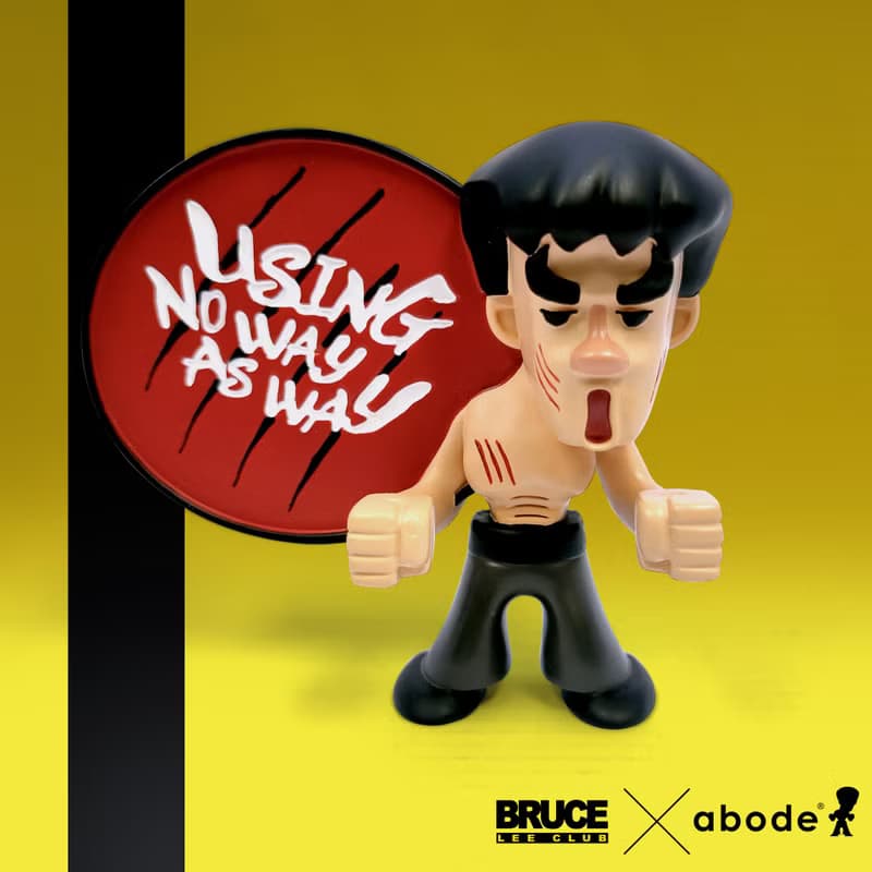 格鬥人偶冰箱貼 --- Bruce Lee Club x abode 系列