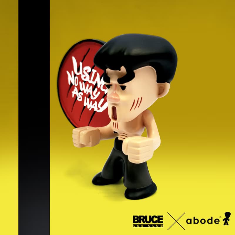 格鬥人偶冰箱貼 --- Bruce Lee Club x abode 系列
