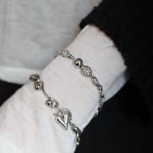 SLEET-愛心鈦鋼手鍊