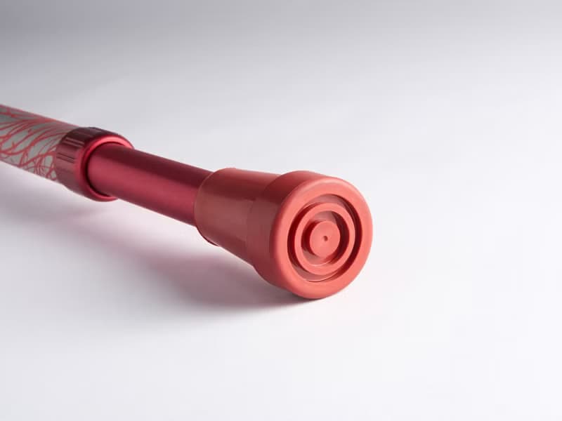 夜間時尚反光手杖 - 水紋紅