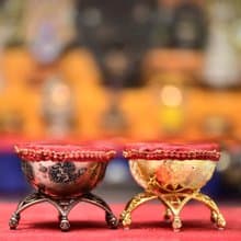 藏傳佛教 樂空珍寶‧榮松斑智達傳承 蓮華空行作明佛母嘎巴拉寶瓶