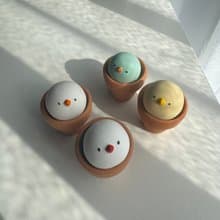 小山雀盆栽擴香石|企業贈禮|婚禮小物|