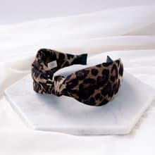 leopard bandana hairband handmade headband
