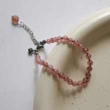 Love Me Strawberry Quartz Bracelet