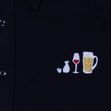 父の日・お酒好きへのギフトに。アルコールとわたしポロシャツ 3XLサイズまで