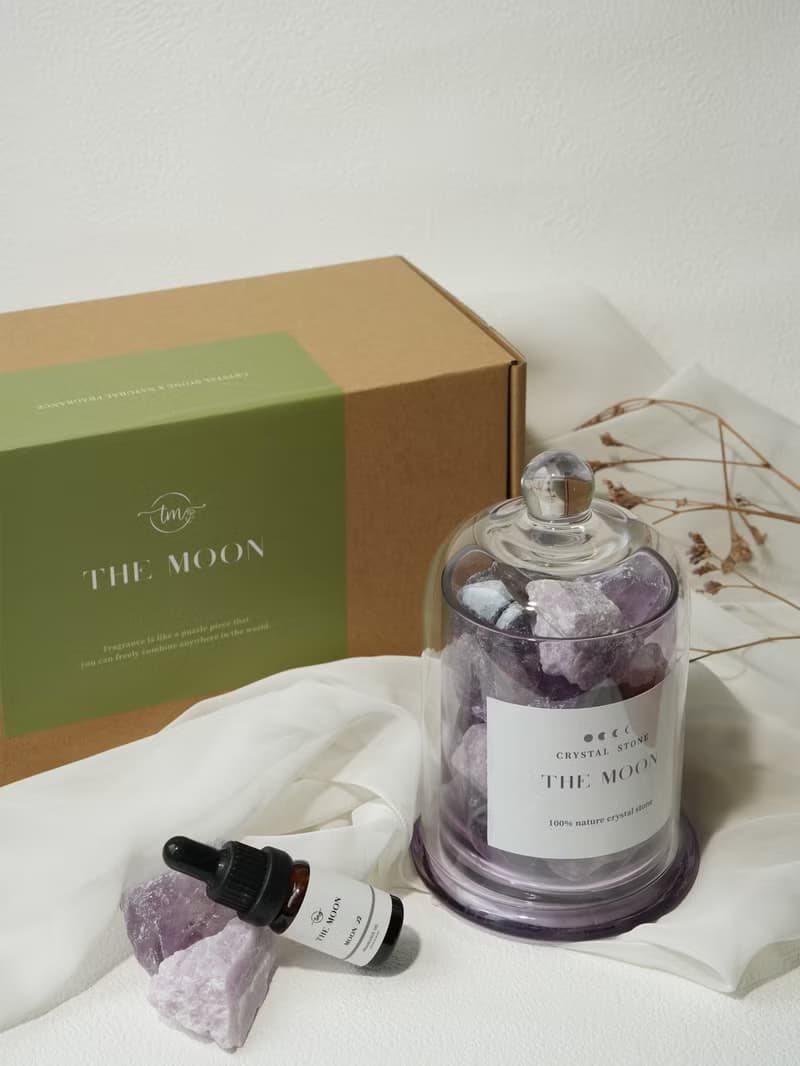 餘暉霞光 // 月曬礦擴香禮盒