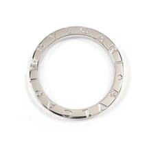 【日本直送 中古美品】ブルガリ BVLGARI キーホルダー キーリング ペンダントトップ ロゴ シルバー925 新品仕上げ済み ユニセックス