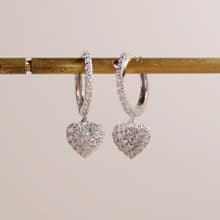 【情人節送禮】Be in Love。愛心耳環