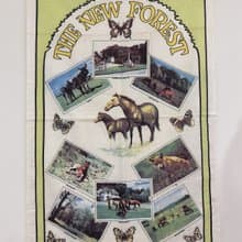 誕生年份 布曆The new forest美國早期年份生日布面月曆