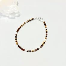 Ops Tigerite silver bracelet-虎眼石/純銀/手鍊/銀/個性/手鍊