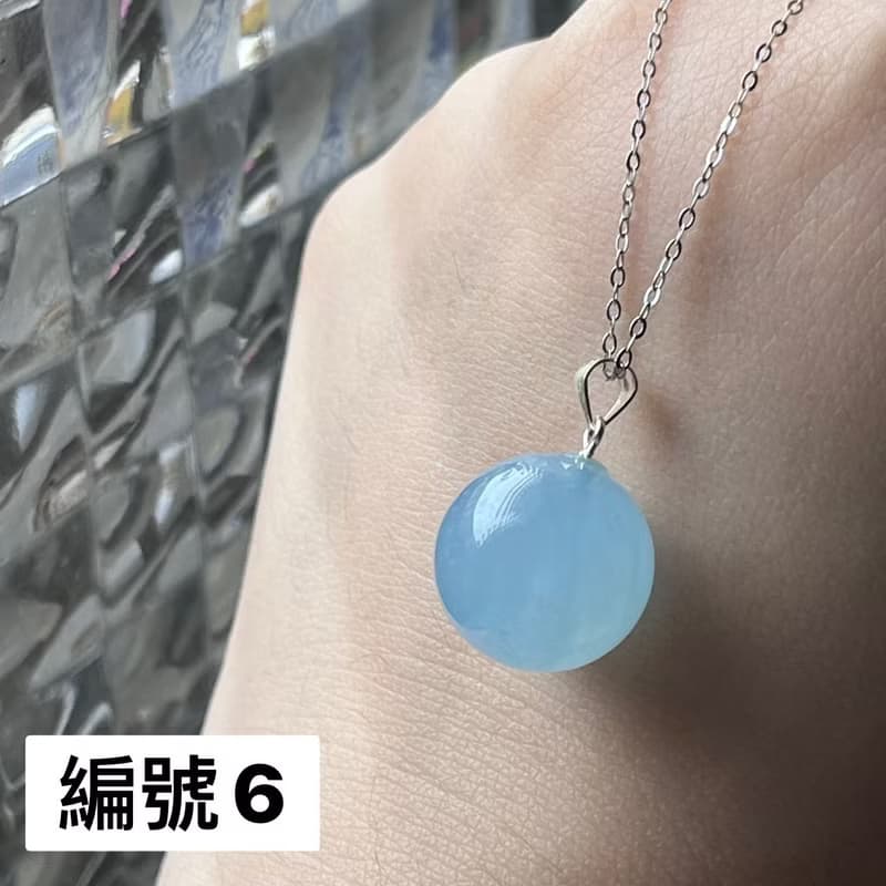 【歪歪西水晶】海藍寶水晶項鍊